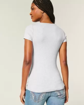 Kortärmad Henley