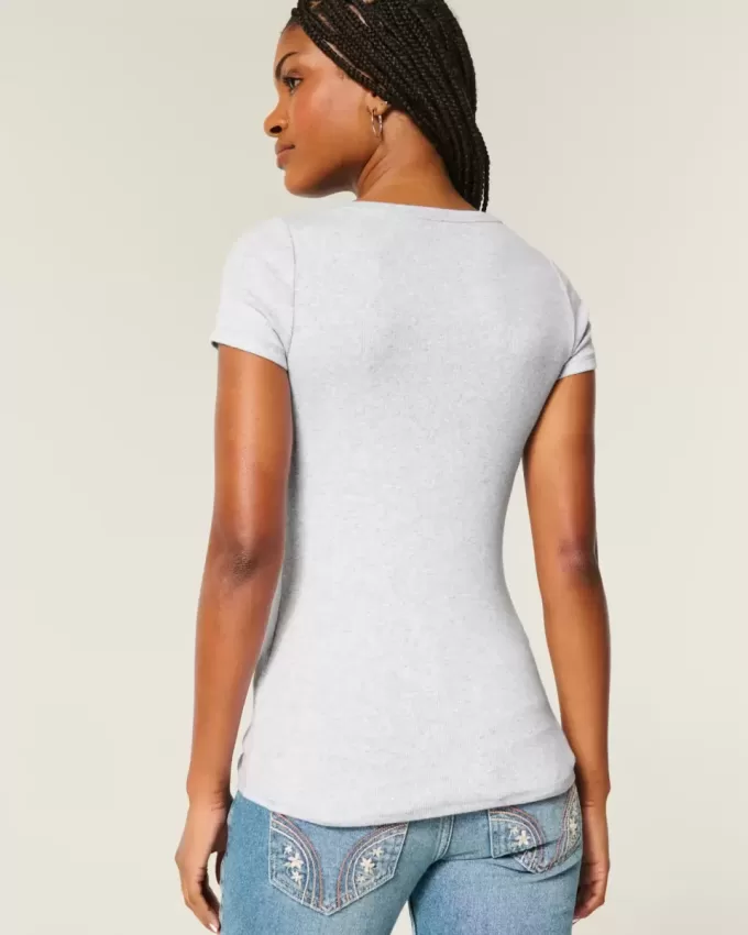 Kortärmad Henley Kortärmad Henley