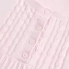 Kortärmad Henley Babydoll Topp Kortärmad Henley Babydoll Topp