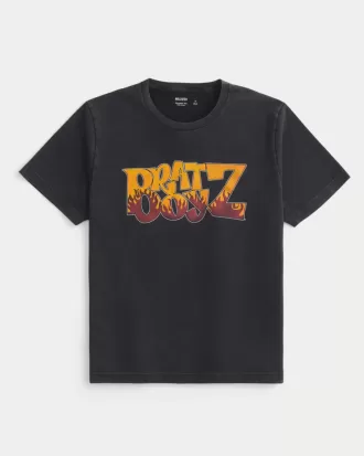 Krympt Bratz Boyz grafisk t-shirt