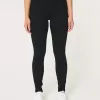 Kurviga höga svarta superskinny jeans