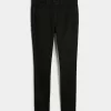 Kurviga höga svarta superskinny jeans