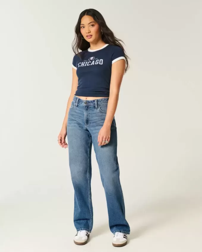 Kurviga High-Rise Dad Jeans Kurviga High-Rise Dad Jeans