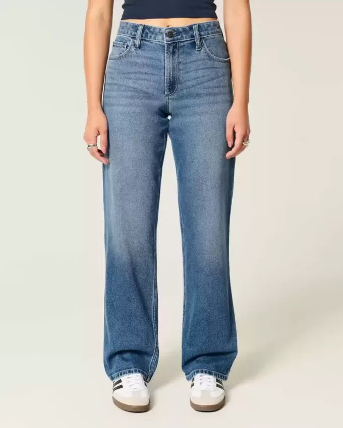 Kurviga High-Rise Dad Jeans Kurviga High-Rise Dad Jeans