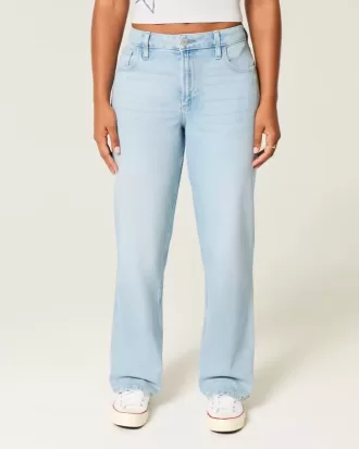 Kurviga High-Rise Dad Jeans