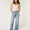 Kurviga High-Rise Medium Wash Baggy Jeans Kurviga High-Rise Medium Wash Baggy Jeans