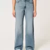 Kurviga High-Rise Medium Wash Baggy Jeans Kurviga High-Rise Medium Wash Baggy Jeans