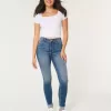 Kurviga High-Rise Medium Wash Super Skinny Jeans