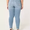 Kurviga High-Rise Medium Wash Super Skinny Jeans