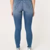 Kurviga High-Rise Medium Wash Super Skinny Jeans