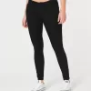 Kurviga låga svarta superskinny jeans