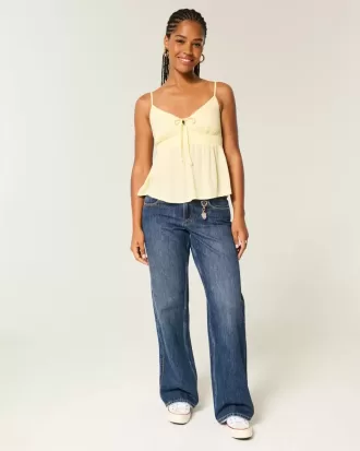 Kurviga Low-Rise Dark Wash Baggy Jeans Kurviga Low-Rise Dark Wash Baggy Jeans