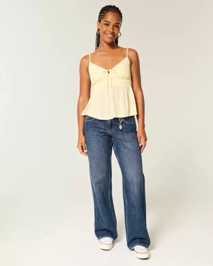 Kurviga Low-Rise Dark Wash Baggy Jeans Kurviga Low-Rise Dark Wash Baggy Jeans