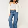 Kurviga mid-Rise Medium Wash Baggy Jeans Kurviga mid-Rise Medium Wash Baggy Jeans