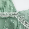 Lace Detail Slip Mini Klänning Lace Detail Slip Mini Klänning