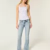 Lågfärgade Bootcut-jeans Lågfärgade Bootcut-jeans