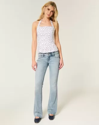 Lågfärgade Bootcut-jeans