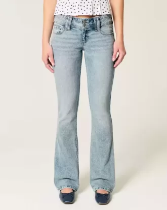 Lågfärgade Bootcut-jeans
