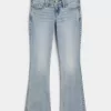 Lågfärgade Bootcut-jeans Lågfärgade Bootcut-jeans
