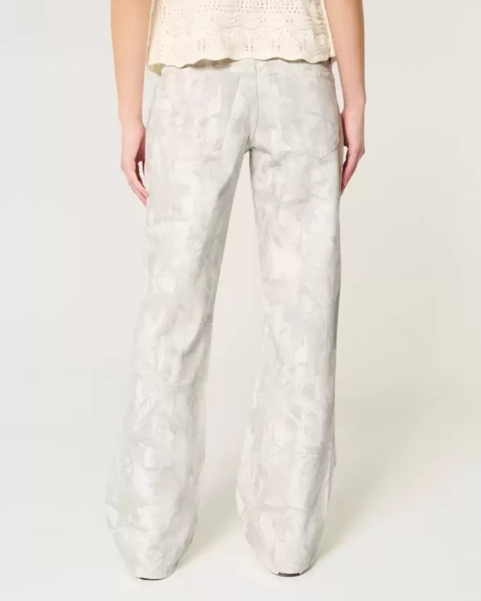 Lågfärgade Camo Baggy Jeans Lågfärgade Camo Baggy Jeans