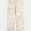Lågfärgade Camo Baggy Jeans Lågfärgade Camo Baggy Jeans