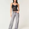 Lågfärgade grå baggy jeans Lågfärgade grå baggy jeans
