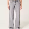 Lågfärgade grå baggy jeans Lågfärgade grå baggy jeans