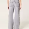 Lågfärgade grå baggy jeans Lågfärgade grå baggy jeans