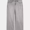 Lågfärgade grå baggy jeans Lågfärgade grå baggy jeans