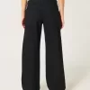 Lågfärgade svarta baggy jeans Lågfärgade svarta baggy jeans