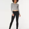 Lågfärgade svarta superskinny jeans