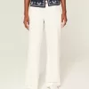 Lågfärgade vita baggy jeans Lågfärgade vita baggy jeans