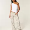 Lågfärgade Y2K Camo Baggy Jeans Lågfärgade Y2K Camo Baggy Jeans