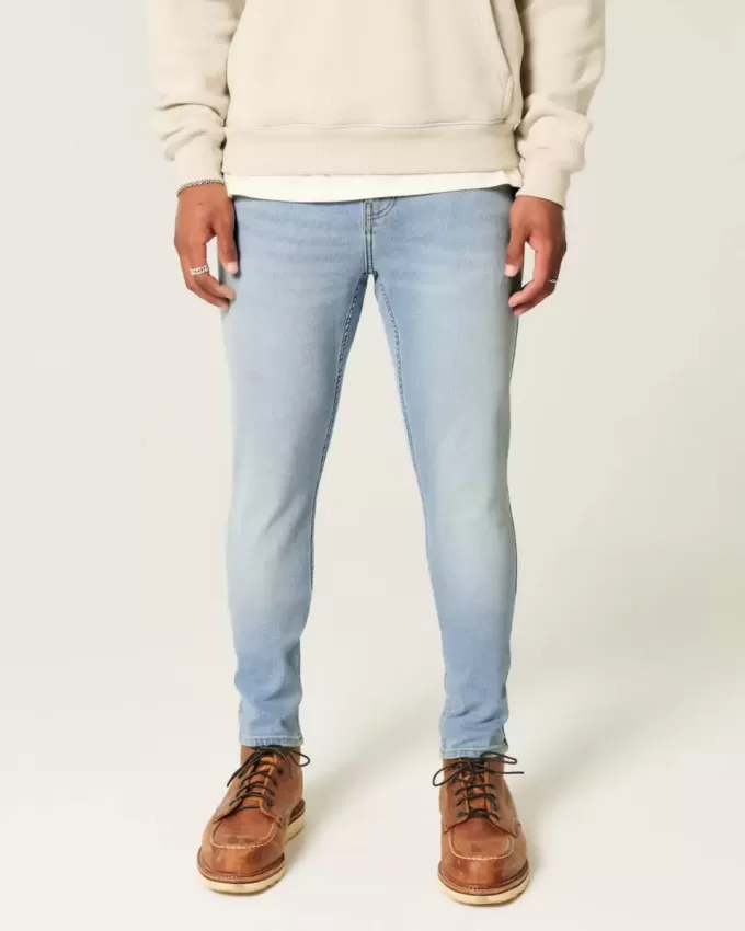 Light Wash Athletic Skinny Jeans Light Wash Athletic Skinny Jeans