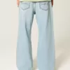 Light Wash Baggy Bootcut Jeans Light Wash Baggy Bootcut Jeans