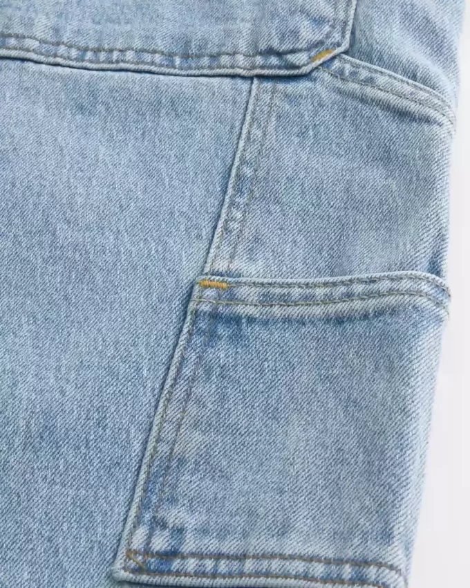 Light Wash Baggy Painter Jeans Light Wash Baggy Painter Jeans