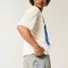 Light Wash Broderade Tärningar Skater Baggy Jeans Light Wash Broderade Tärningar Skater Baggy Jeans