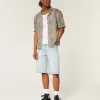 Light Wash Dice Graphic Super Baggy jeansshorts Light Wash Dice Graphic Super Baggy jeansshorts
