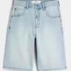 Light Wash Dice Graphic Super Baggy jeansshorts Light Wash Dice Graphic Super Baggy jeansshorts