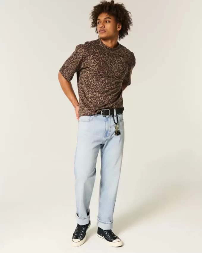 Light Wash Loose Jeans Light Wash Loose Jeans