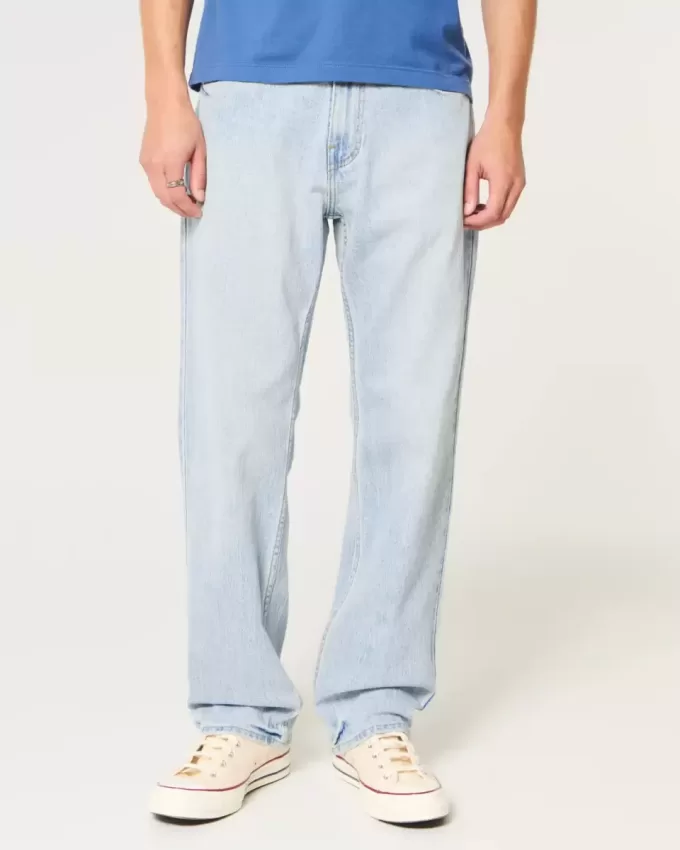 Light Wash Loose Jeans Light Wash Loose Jeans