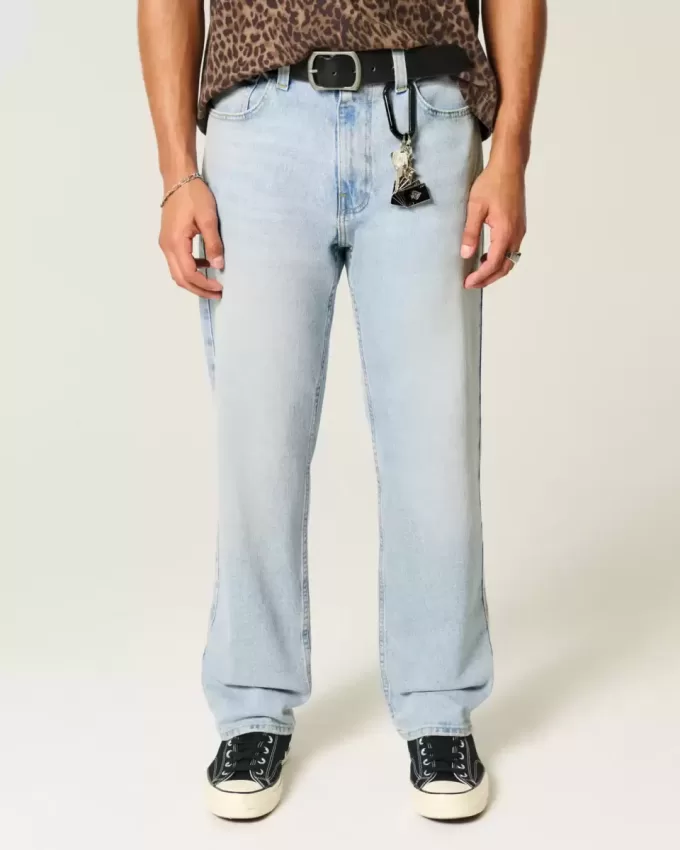 Light Wash Loose Jeans Light Wash Loose Jeans