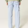 Light Wash Loose Painter Jeans Light Wash Loose Painter Jeans