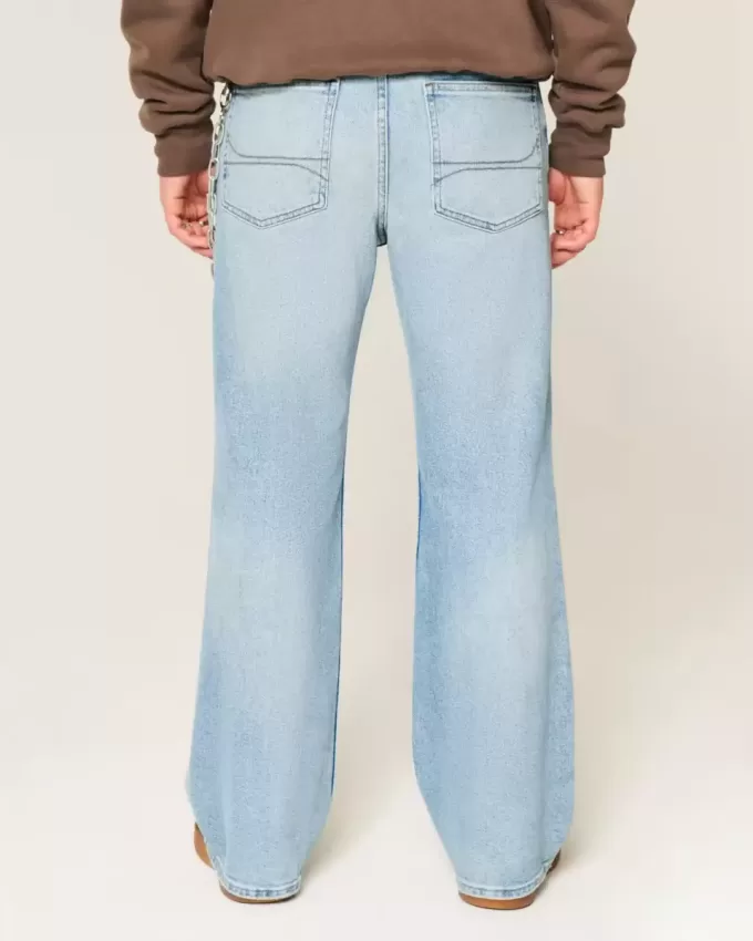 Light Wash Relaxed Bootcut-jeans Light Wash Relaxed Bootcut-jeans