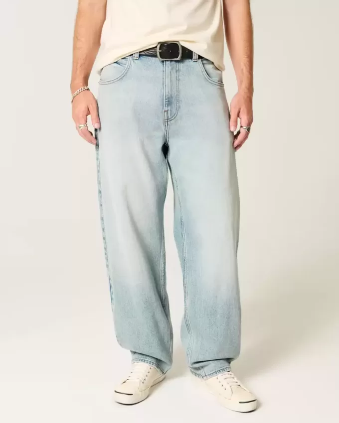 Light Wash Skater Baggy Jeans Light Wash Skater Baggy Jeans