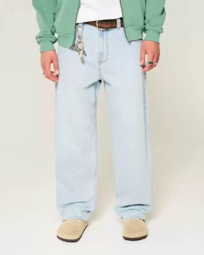 Light Wash Skater Baggy Jeans Light Wash Skater Baggy Jeans