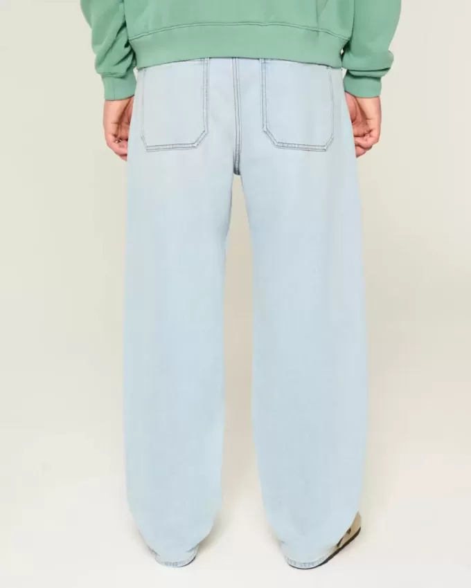 Light Wash Skater Baggy Jeans Light Wash Skater Baggy Jeans