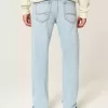 Light Wash Slim Straight Jeans Light Wash Slim Straight Jeans