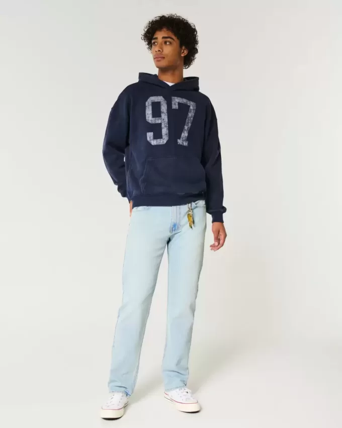 Light Wash Straight Jeans Light Wash Straight Jeans