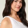 Linne-Blend One Shoulder Top Linne-Blend One Shoulder Top